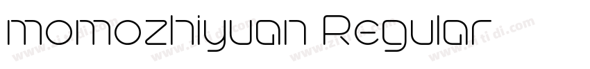 momozhiyuan Regular字体转换